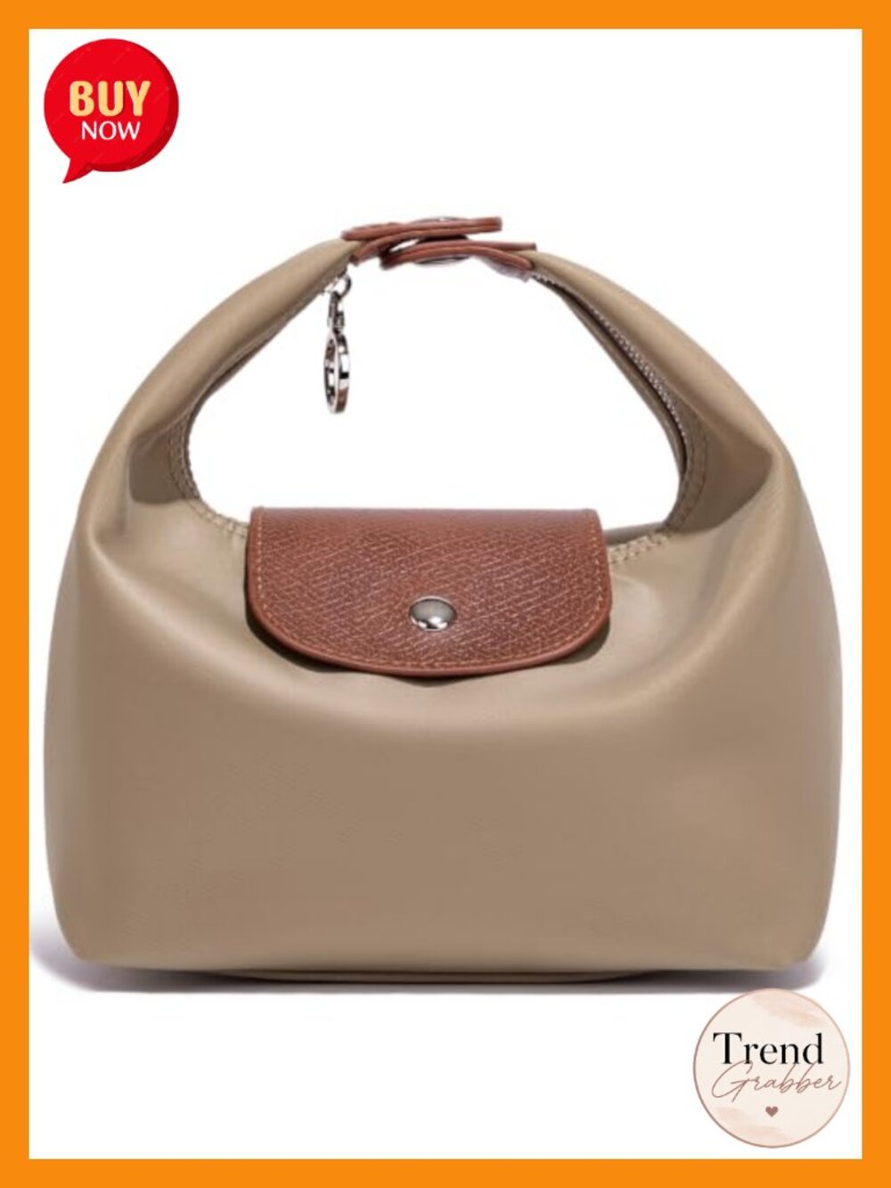 Waterproof Nylon Crossbody Bag Women Shoulder Handbag Dumpling Tote Commuter